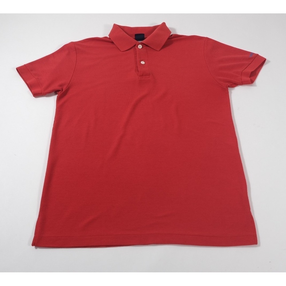 Levi's‎ Polo Shirt Mens M Red Short Sleeve Pique Knit Vintage 80s Sporty Casual
